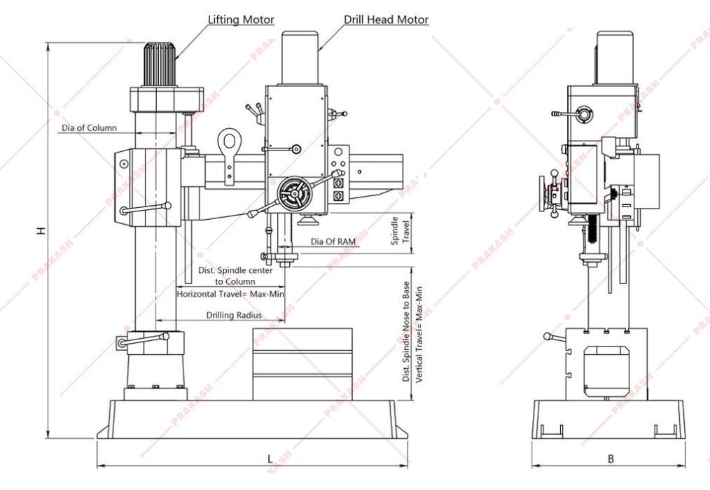 how-to-read-specifications-of-radial-drill-machines